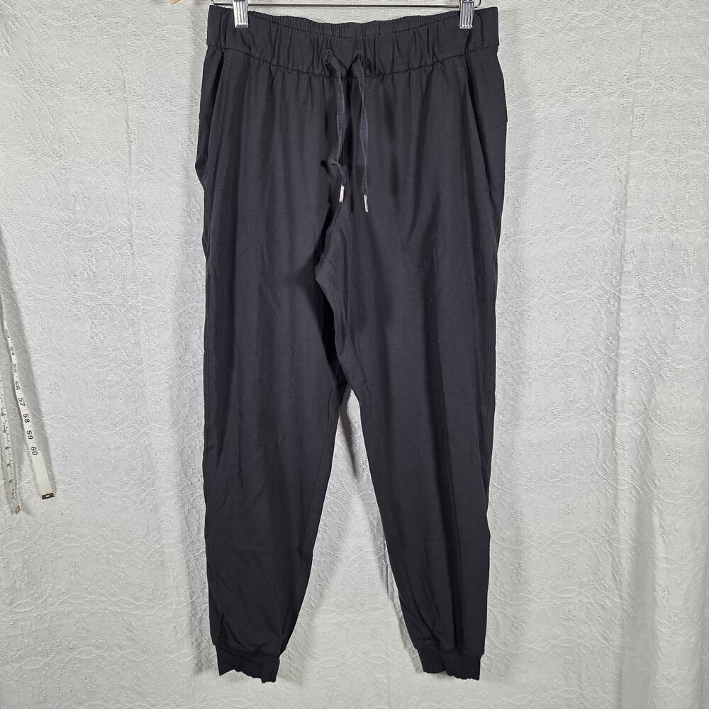 Lululemon Dance Studio Jogger Black‎ Size 8 Lightweight Stretch Pants Athleisure